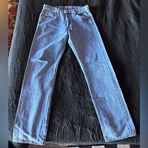 Levi's Button Fly Straight Men's Jeans